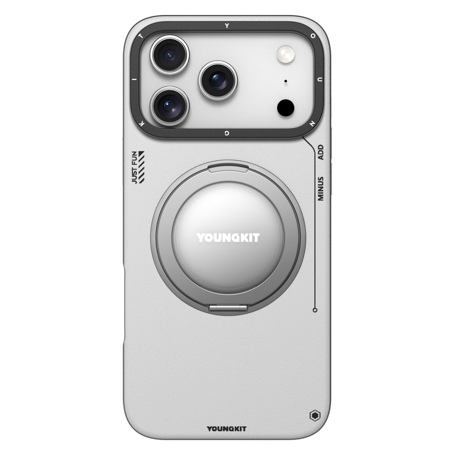 قاب Youngkit یانگ کیت Leather 360 Rotation Ring Stand Case Magsafe آیفون